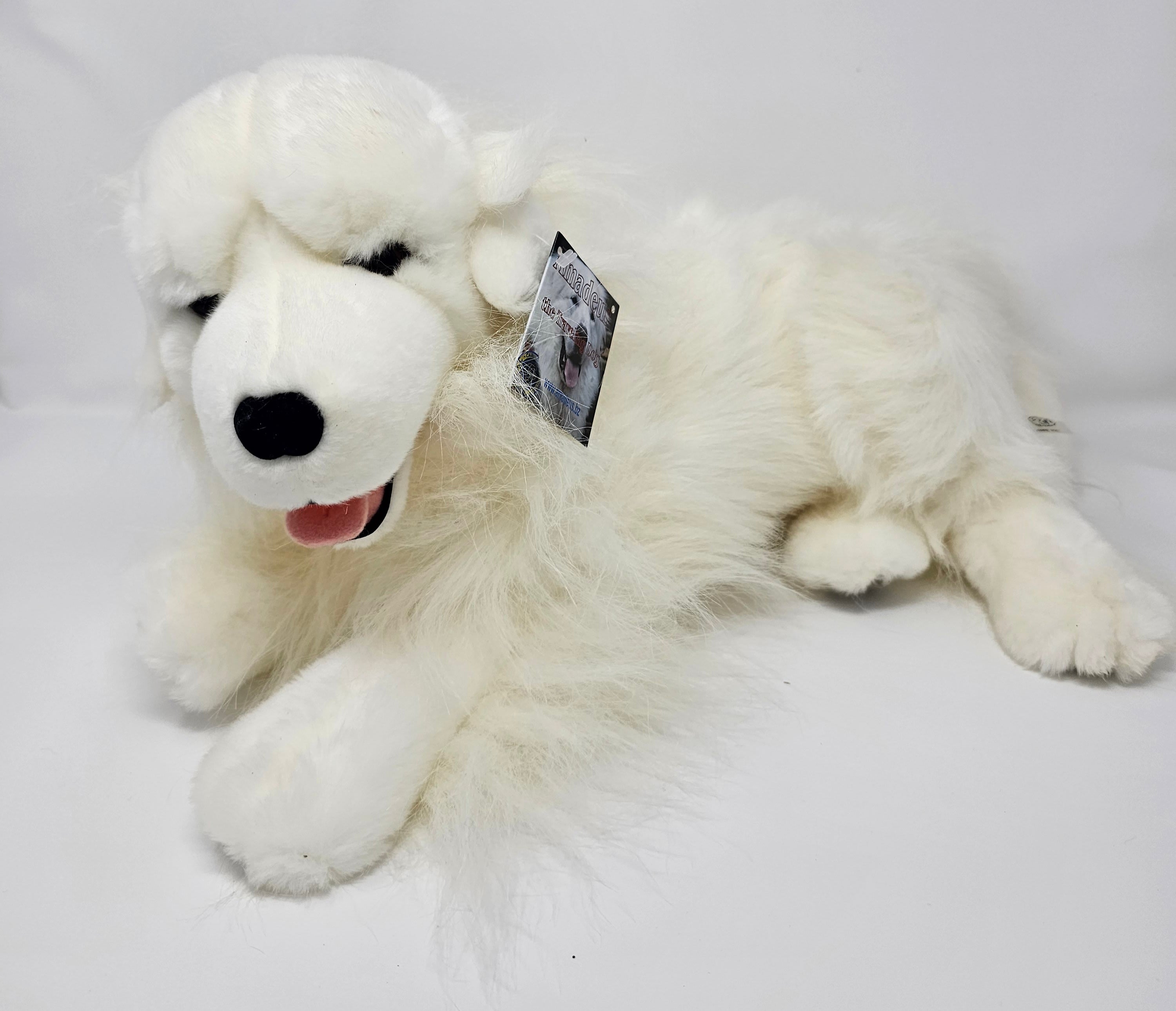 Great pyrenees plush toy on sale