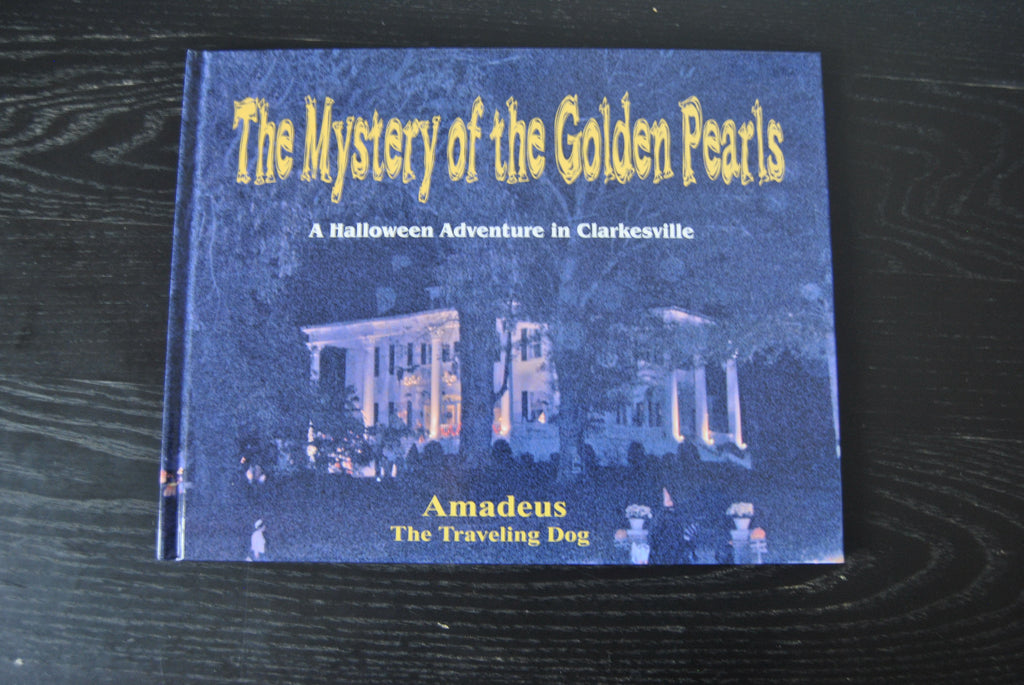"Mystery of the Golden Pearls" hardcover children's book